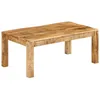 Image de vidaXL Table basse 100x55x40 cm bois de manguier massif 353767