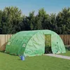 Image de Serre Avec Cadre En Acier Vert 20 M² 5x4x2,3 M Vidaxl