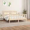 Image de Cadre De Lit Sans Matelas Bois Massif De Pin 160x200 Cm Vidaxl