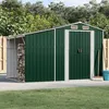 Image de vidaXL Abri de Jardin Cabane à Outils avec Poignées Remise à Outils avec Toit Inclinable Abri de Rangement Terrasse Vert 3188286