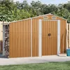 Image de vidaXL Abri de Jardin Cabane à Outils avec Poignées Remise à Outils avec Toit Inclinable Abri de Rangement Terrasse 364522