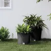 Image de Jardinière Et Intérieur Amovible Anthracite 15 /15,3 L Rotin Pp Vidaxl