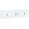 Image de Ensemble De Meubles Tv 3 Pcs Blanc Bois D'ingénierie Vidaxl