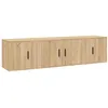 Image de Ensemble De Meubles Tv 3 Pcs Chêne Sonoma Bois D'ingénierie Vidaxl