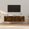 Image de Ensemble De Meubles Tv 3 Pcs Chêne Fumé Bois D'ingénierie Vidaxl