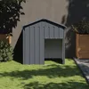 Image de vidaXL Niche pour Chien avec Toit Abri pour Chien avec Loquet Cage pour Animaux de Compagnie Maison d’Extérieur Patio 172349