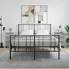 Image de Tables De Chevet 2 Pcs Gris Béton 40x35x69 Cm Bois D’ingénierie Vidaxl