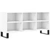 Image de Meuble Tv Blanc 103,5x30x50 Cm Bois D'ingénierie Vidaxl