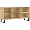 Image de Meuble Tv Chêne Sonoma 103,5x30x50 Cm Bois D'ingénierie Vidaxl