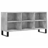 Image de Meuble Tv Gris Béton 103,5x30x50 Cm Bois D'ingénierie Vidaxl