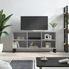 Image de Meuble Tv Sonoma Gris 103,5x30x50 Cm Bois D'ingénierie Vidaxl