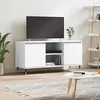 Image de Meuble Tv Blanc 104x35x50 Cm Bois D'ingénierie Vidaxl