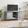 Image de Meuble Tv Gris Béton 104x35x50 Cm Bois D'ingénierie Vidaxl
