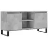 Image de Vidaxl meuble tv gris béton 104x35x50 cm bois d'ingénierie