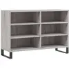 Image de Buffet Sonoma Gris 103,5x35x70 Cm Bois D'ingénierie Vidaxl
