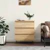 Image de Buffet Chêne Sonoma 60x35x70 Cm Bois D'ingénierie Vidaxl