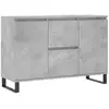 Image de Vidaxl buffet gris béton 101,5x35x70 cm bois d'ingénierie