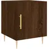 Image de Table De Chevet Chêne Marron 40x40x50 Cm Bois D’ingénierie Vidaxl