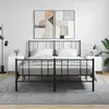 Image de Tables De Chevet 2 Pcs Blanc Brillant 40x40x50 Cm Vidaxl