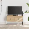Image de vidaXL Meuble TV mural chêne sonoma 605x30x51 cm bois dingénierie 833454
