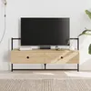 Image de Meuble Tv Mural Chêne Sonoma 100,5x30x51 Cm Bois D'ingénierie Vidaxl