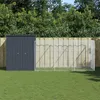 Image de vidaXL Niche pour chien avec cour anthracite 165x455x181 cm cage pour chien abri pour chien maison pour animaux cages 3189099