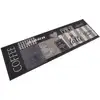 Image de Tapis De Cuisine Lavable Impression Café Noir 60x180 Cm Velours Vidaxl