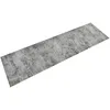Image de Tapis De Cuisine Lavable Impression Béton 45x150 Cm Velours Vidaxl