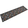 Image de Tapis De Cuisine Lavable Impression De Pattes 45x150 Cm Velours Vidaxl