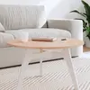 Image de Dessus De Table Ø70x1,5 Cm Rond Bois Massif De Hêtre Vidaxl