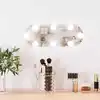 Image de Miroir Mural Avec Lumières Led 15x40 Cm Verre Ovale Vidaxl