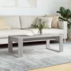 Image de vidaXL Table basse sonoma gris 102x50x35 cm bois dingénierie 823364