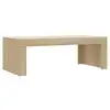 Image de Vidaxl table basse chêne sonoma 102x50x36 cm bois d'ingénierie