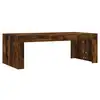 Image de Vidaxl table basse chêne fumé 102x50x36 cm bois d'ingénierie