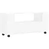 Image de Vidaxl meuble tv blanc 102x34,5x43 cm bois d'ingénierie
