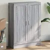 Image de Bibliothèque - SONOMA - 825x305x115 cm - Bois dingénierie - 3 étagères - Gris