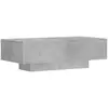 Image de Vidaxl table basse gris béton 100x49,5x31 cm bois d'ingénierie