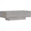 Image de Table Basse Sonoma Gris 100x49,5x31 Cm Bois D'ingénierie Vidaxl