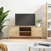 Image de Meuble Tv Chêne Sonoma 102x30x37,5 Cm Bois D'ingénierie Vidaxl