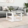 Image de vidaXL Table Basse Table dAppoint avec Rangement Bout de Canapé Meuble de Salon Salle de Séjour Intérieur Moderne 834245