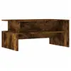 Image de Vidaxl table basse chêne fumé 90x55x42,5 cm bois d'ingénierie