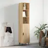 Image de Buffet Haut Chêne Sonoma 34,5x34x180 Cm Bois D'ingénierie Vidaxl