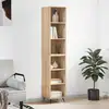 Image de Buffet Haut Chêne Sonoma 34,5x32,5x180 Cm Bois D'ingénierie Vidaxl