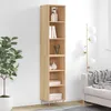 Image de Buffet Haut Chêne Sonoma 34,5x32,5x180 Cm Bois D'ingénierie Vidaxl