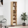 Image de Buffet Haut Chêne Sonoma 34,5x32,5x180 Cm Bois D'ingénierie Vidaxl