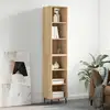 Image de Buffet Haut Chêne Sonoma 34,5x32,5x180 Cm Bois D'ingénierie Vidaxl