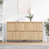Image de Buffets 2 Pcs Chêne Sonoma Bois D'ingénierie Vidaxl