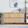 Image de Buffets 2 Pcs Chêne Sonoma Bois D'ingénierie Vidaxl