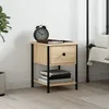 Image de vidaXL Table de chevet chêne sonoma 34x355x45 cm bois dingénierie 825855
