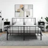 Image de Tables De Chevet 2 Pcs Noir 35x34,5x70 Cm Bois D'ingénierie Vidaxl